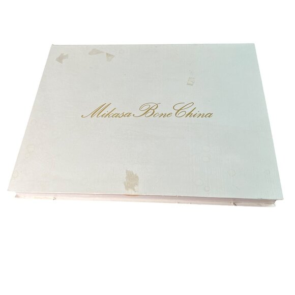 Mikasa Bone China Something Blue Cake Plate & Server Set In Box Narumi Japan - Picture 3 of 12